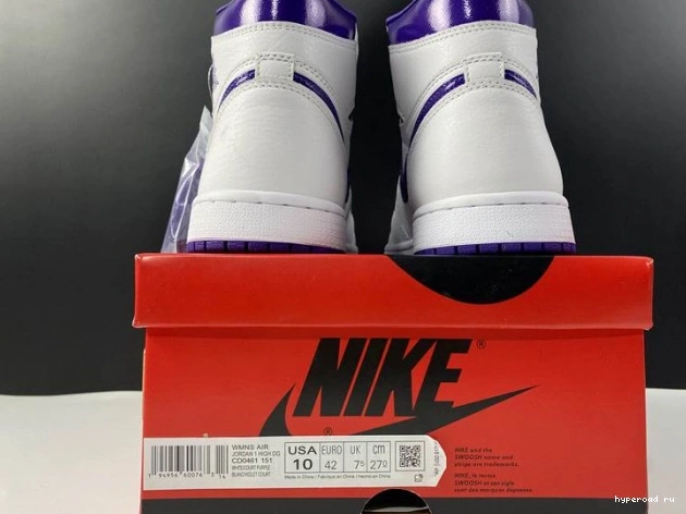 HIGH RETRO CD0461-151 PURPLE JORDAN AIR 1 COURT 0701
